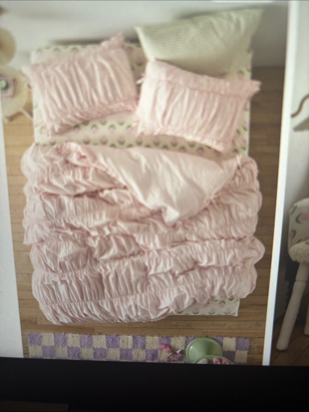Melody Ruched Core Duvet Cover